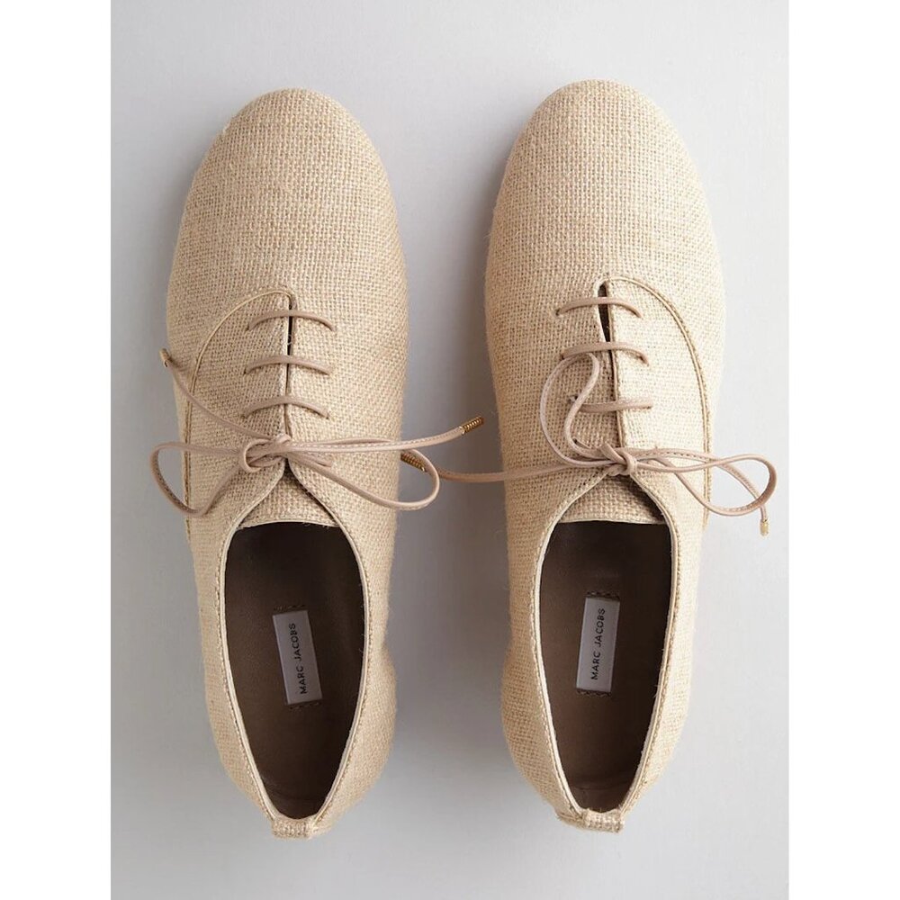 Marc Jacobs Raffia Oxfords, size 42. Fits like a size 10